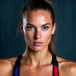 Athlete Sarah Miller, Sprinter